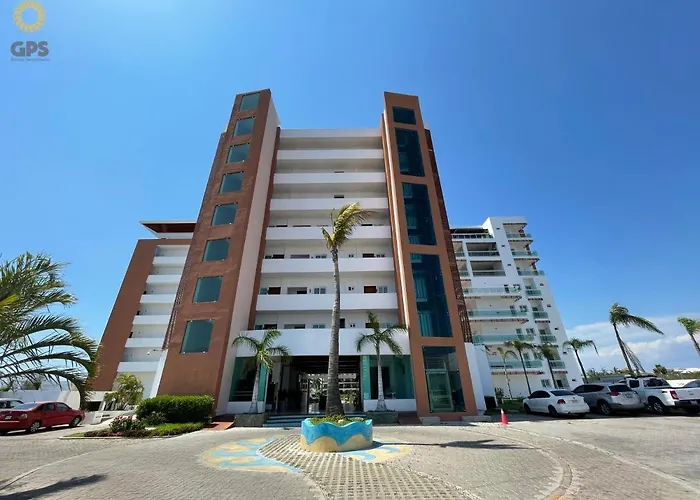 Apartamento 1012 Departamento 2/4 pacífika, vista a la marina Mazatlán