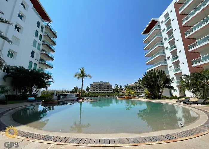 Apartamento 1012 Departamento 2/4 pacífika, vista a la marina Mazatlán